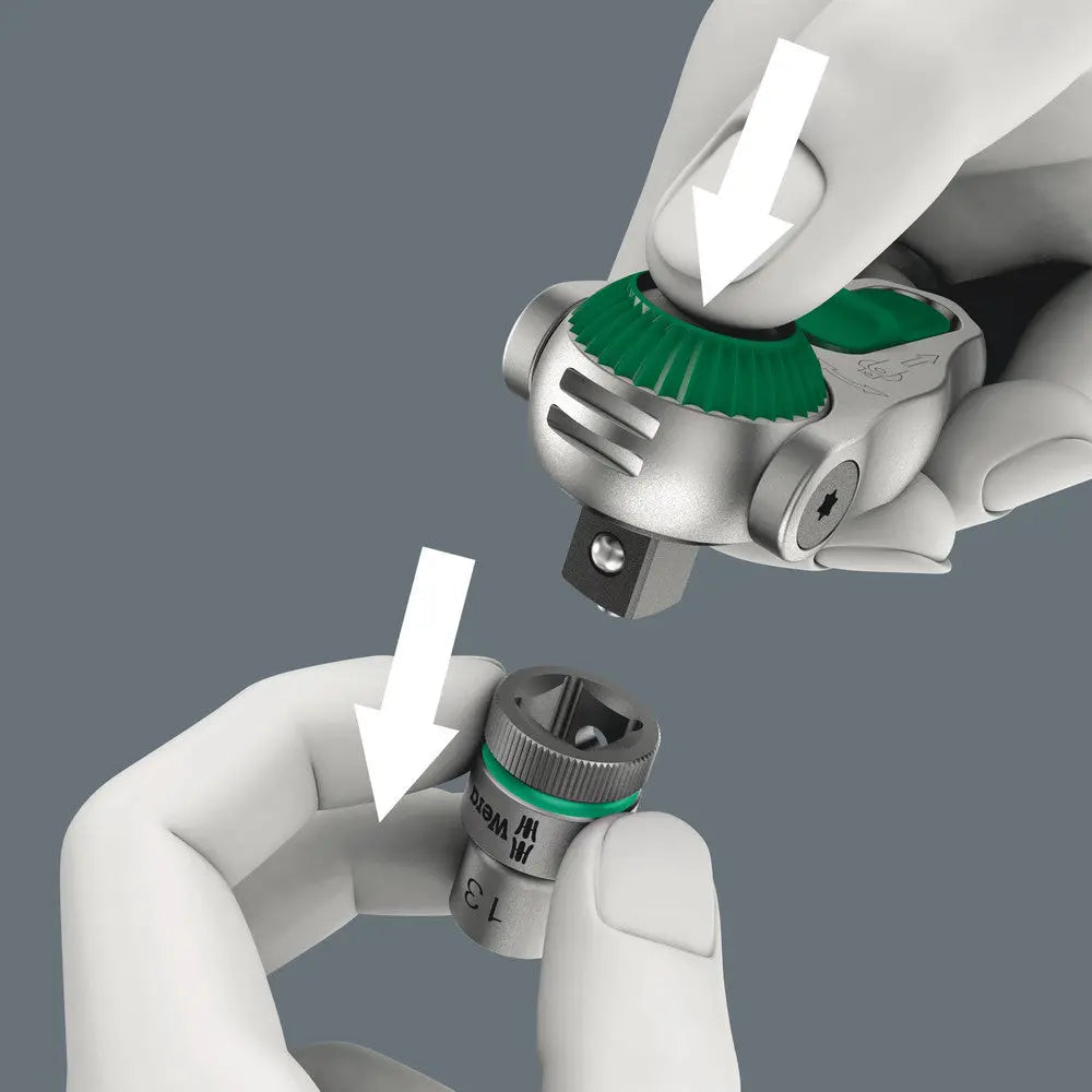 Wera 073261- 8000 B Zyklop Speed Ratchet with 3/8" drive