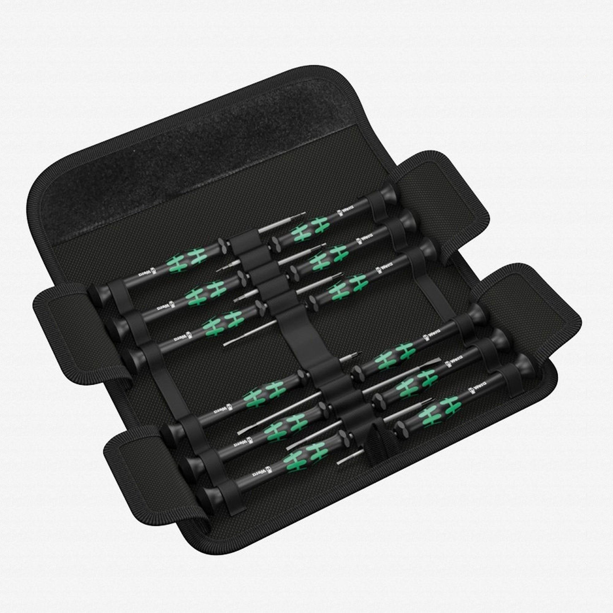 Wera 073675 - Kraftform Micro 12 Universal Screwdriver Set - Wise Line Tools
