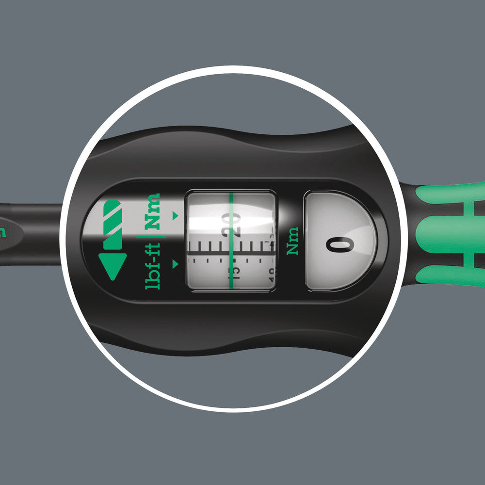 Wera 075623 Torque Wrench 60-300 Nm Reversible Ratchet 1/2" Drive - Wise Line Tools