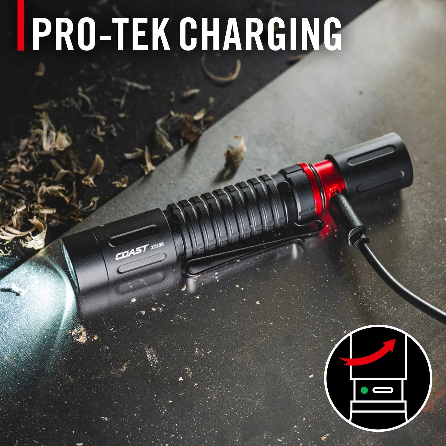 Coast 31122 - XT20R 520 Lumen Flashlight