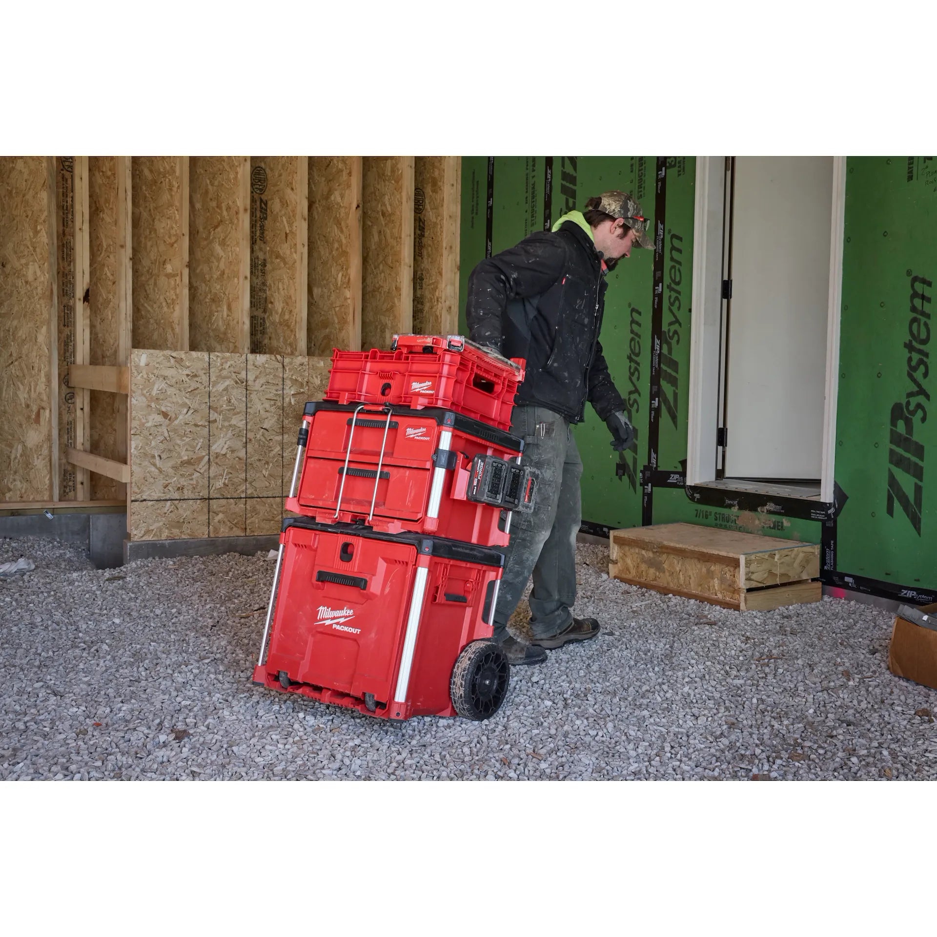 Milwaukee 48-22-8438 - PACKOUT™ Low-Profile Crate