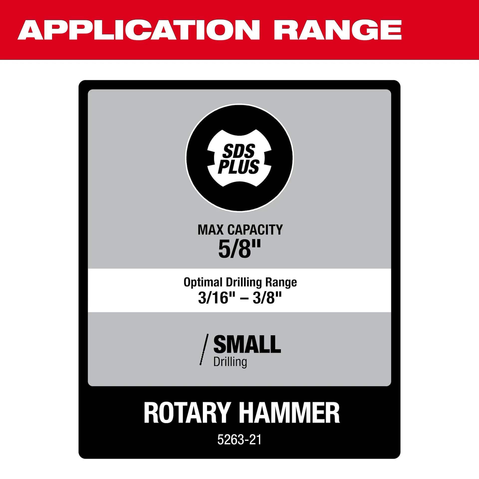 Milwaukee 5263-21 - 5/8" SDS Plus Rotary Hammer Kit