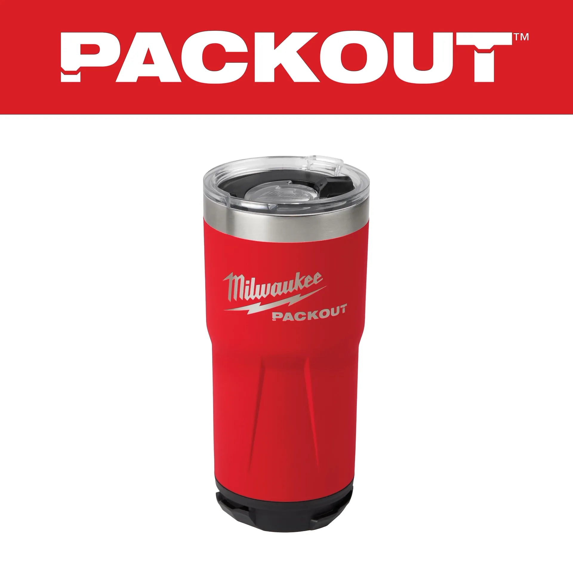 Milwaukee 48-82-8392R - Red PACKOUT™ 20oz Tumbler