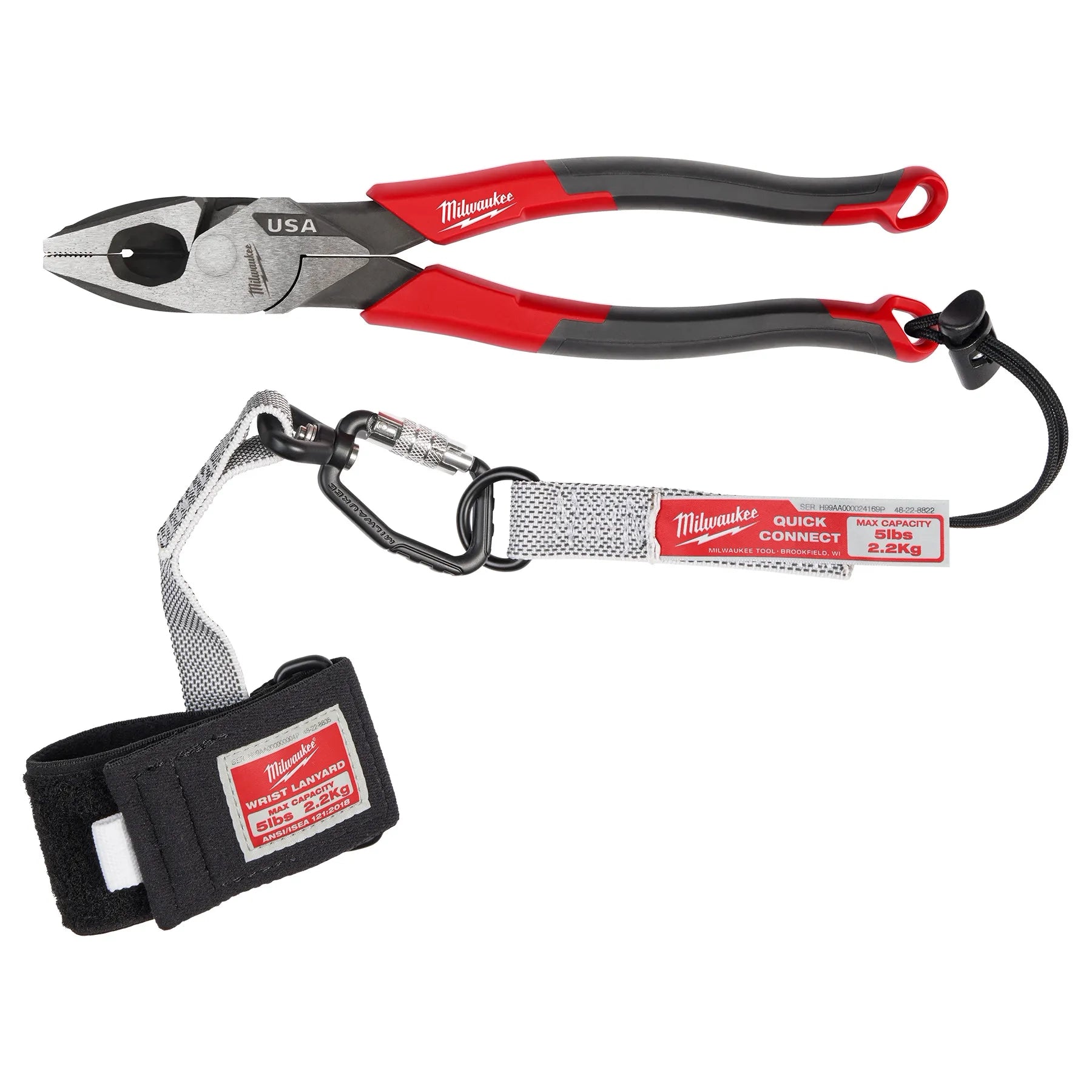 Milwaukee MT550 - 9" Lineman's Comfort Grip Pliers (USA)
