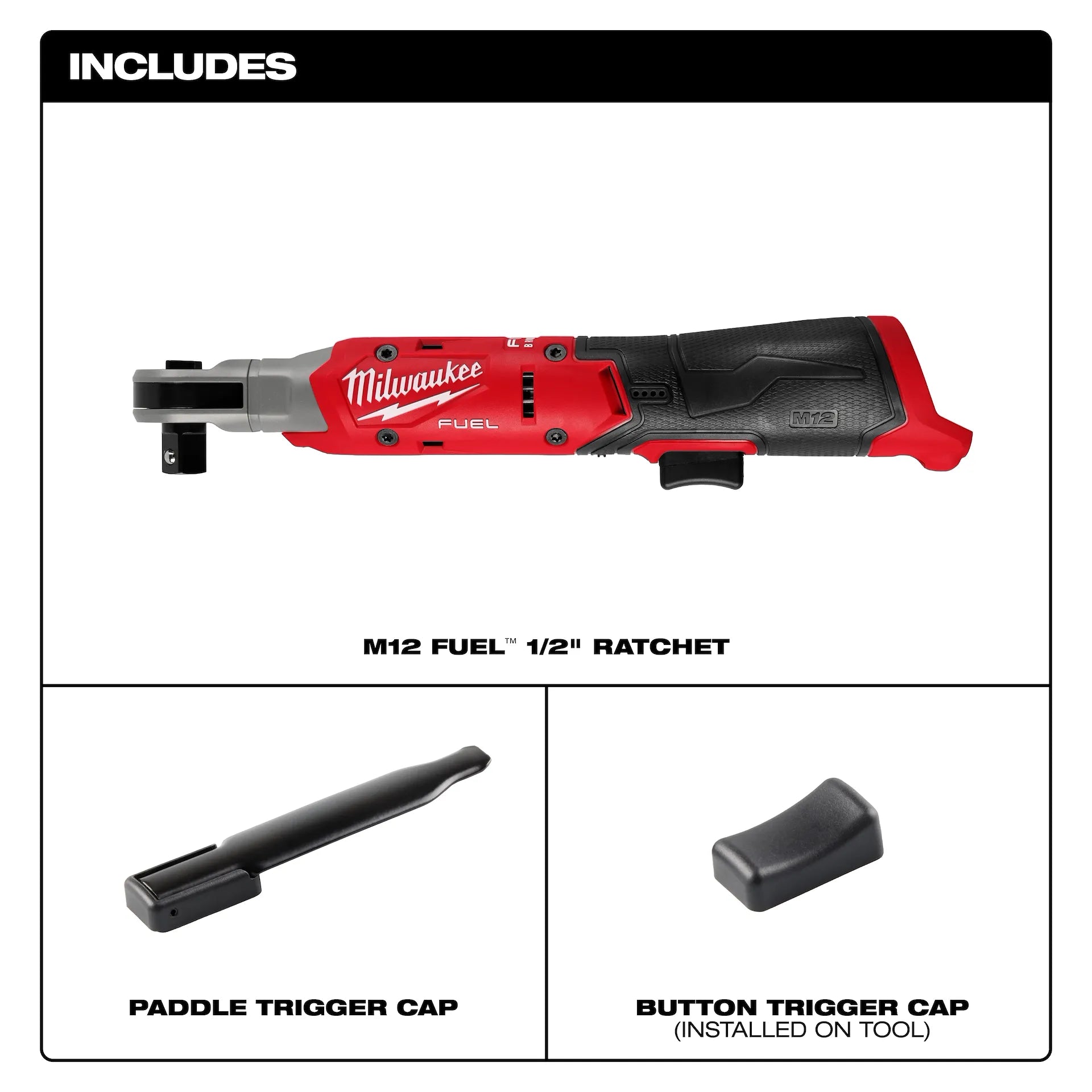 Milwaukee 3054-20 - M12 FUEL™ 1/2" Ratchet