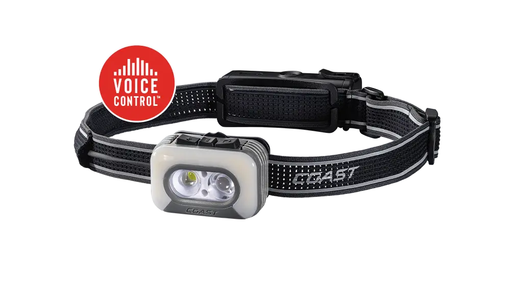 Coast 31108 - RL35R 1,100 Lumen Voice Activated Headlamp