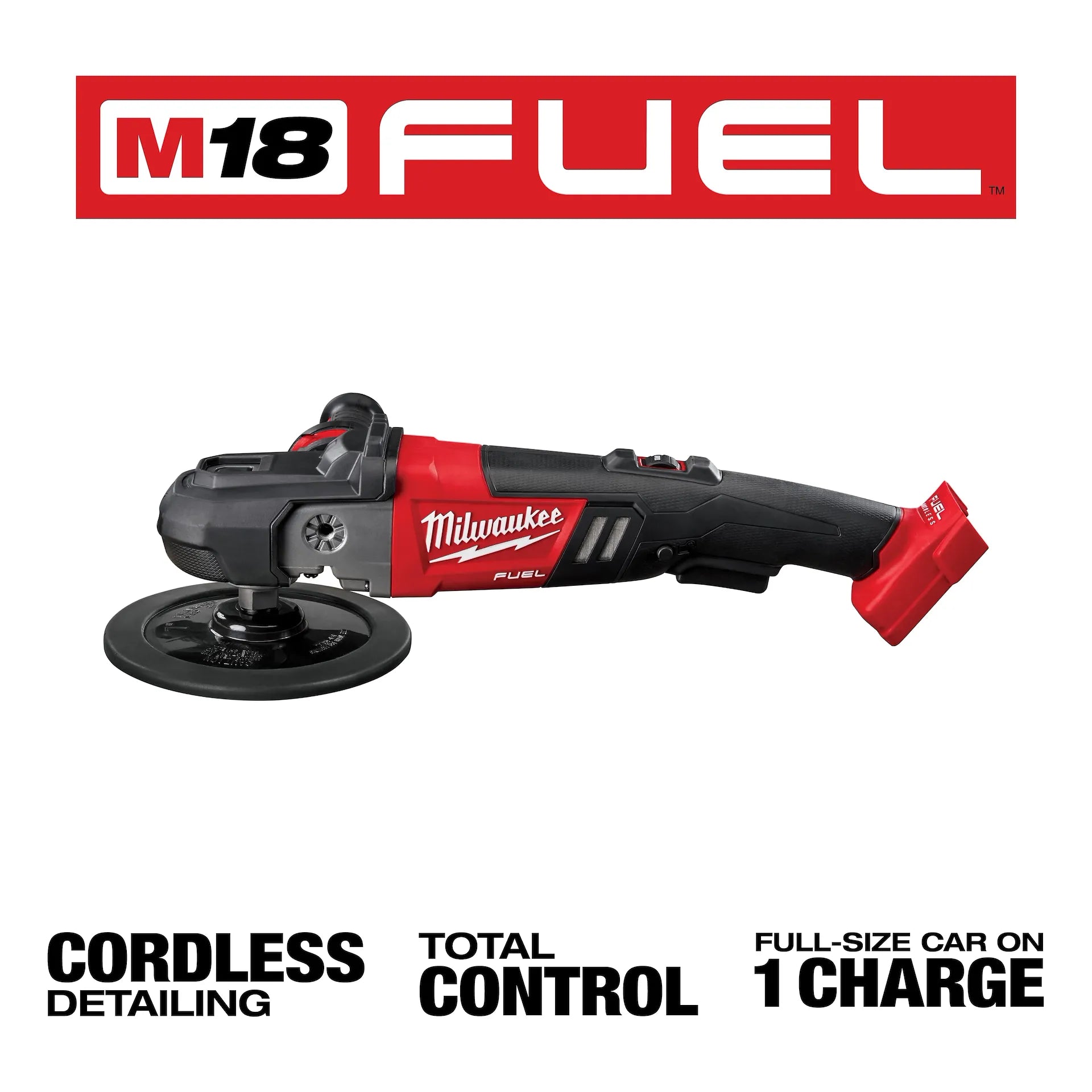 Milwaukee 2738-20 - M18 FUEL™ 7” Variable Speed Polisher