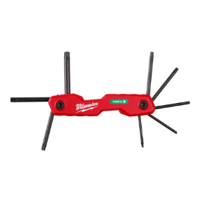 Milwaukee 48-22-2184 - 8-Key Folding Hex Key Set - Torx
