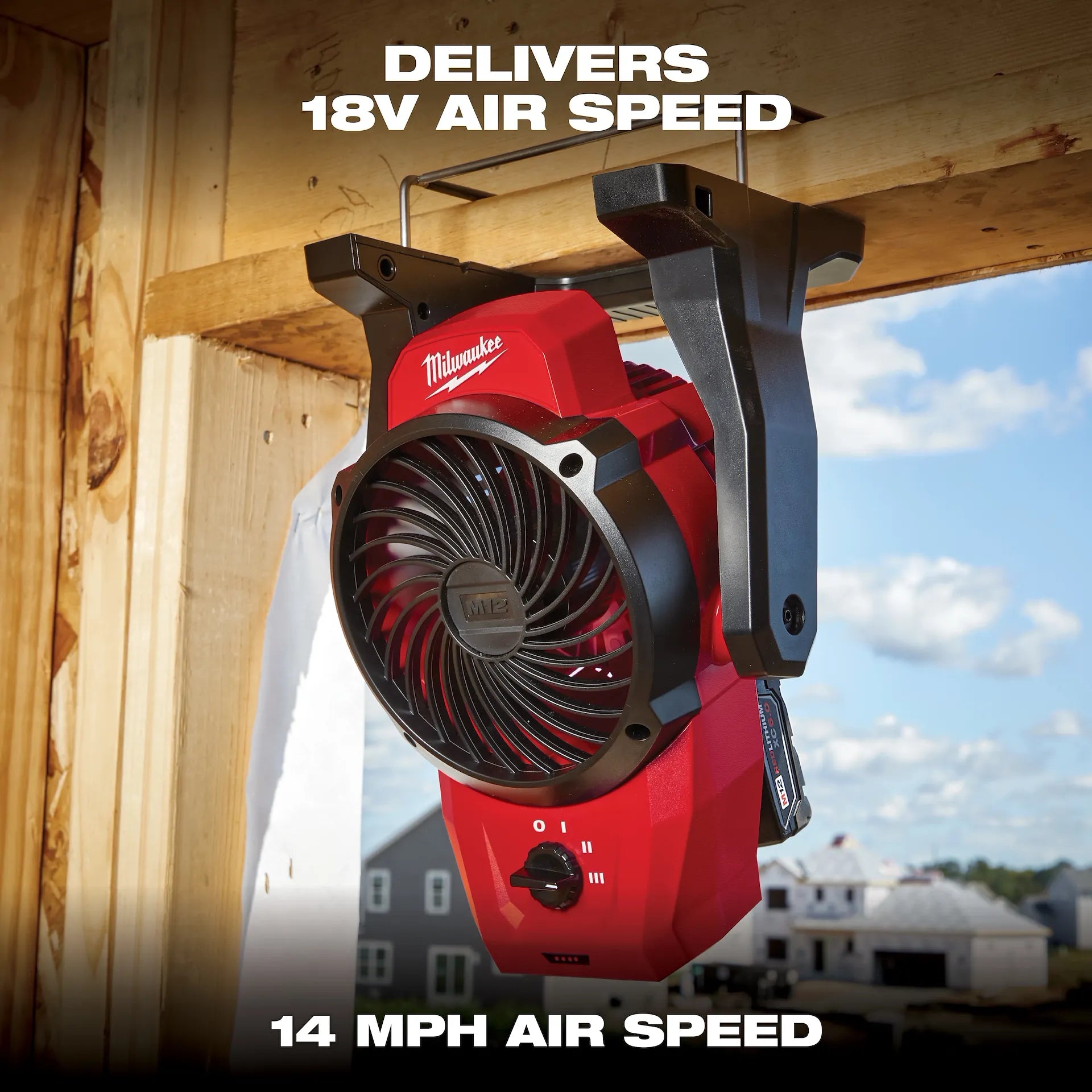 Milwaukee 0820-20 - M12™ Mounting Fan