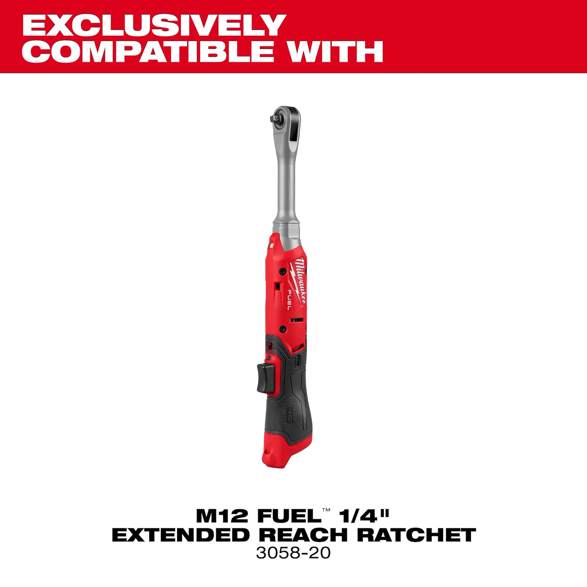 Milwaukee 49-16-3058 - M12 FUEL™ 1/4" Extended Reach Ratchet Protective Boot