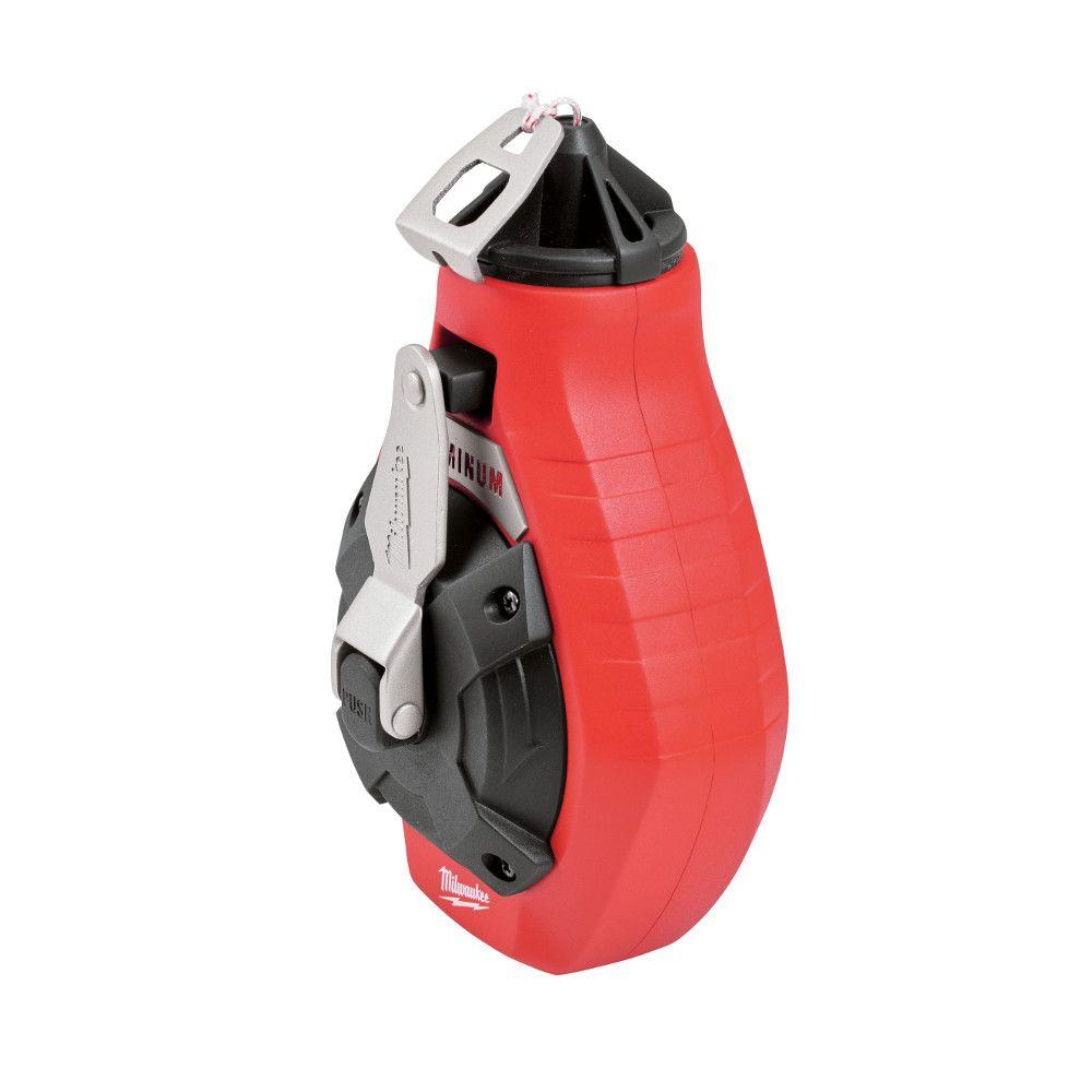 Milwaukee 48-22-3992 - 100 Ft. Aluminum Precision Line Chalk Reel Kit with Blue Chalk MILWAUKEE