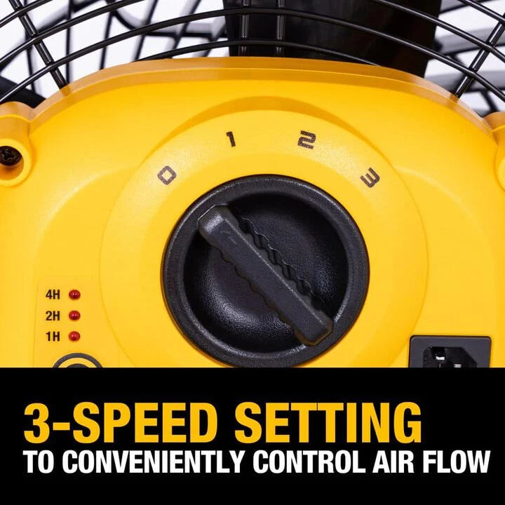 DEWALT DXF1850B - 18" 20V AC/DC 4000 CFM Drum Fan