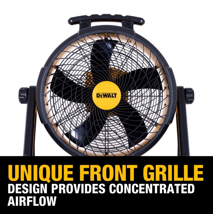 DEWALT DXF1850B - 18" 20V AC/DC 4000 CFM Drum Fan