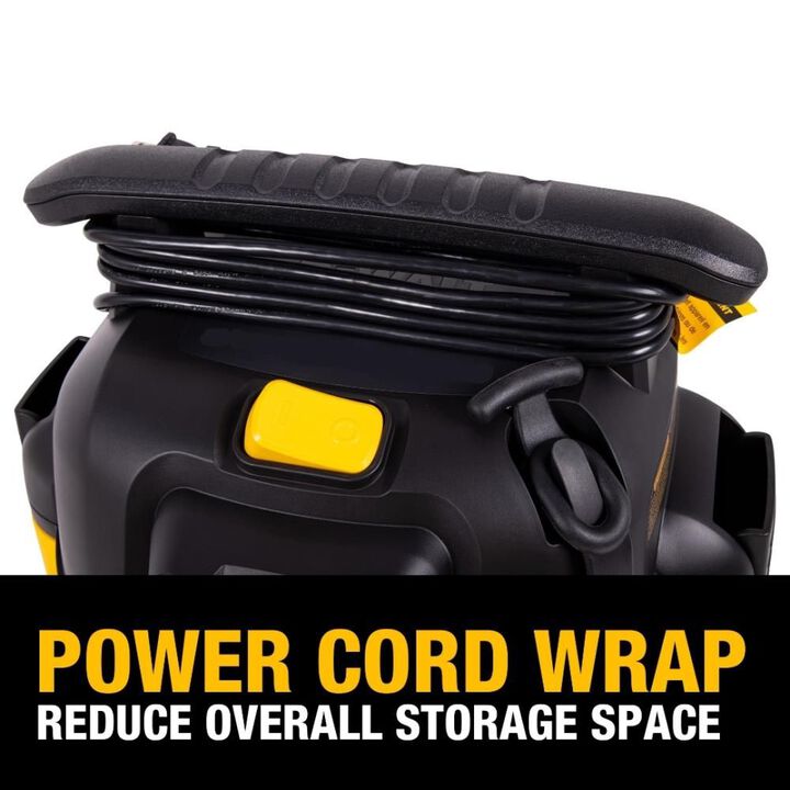 DEWALT DXV06PL - 6 Gallon Poly Wet/Dry Vacuum