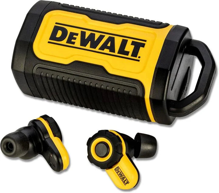 DEWALT DXMA1902097 - Jobsite Pro-X2 38 dB Wireless Earbuds with ANC and Charging Case