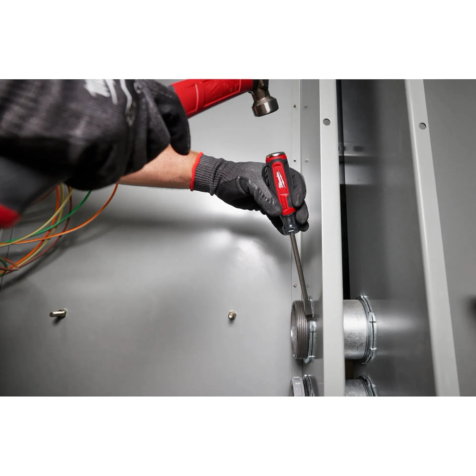 Milwaukee MT210 - 3/8" Slotted 8" Cushion Grip Demolition Screwdriver (USA)