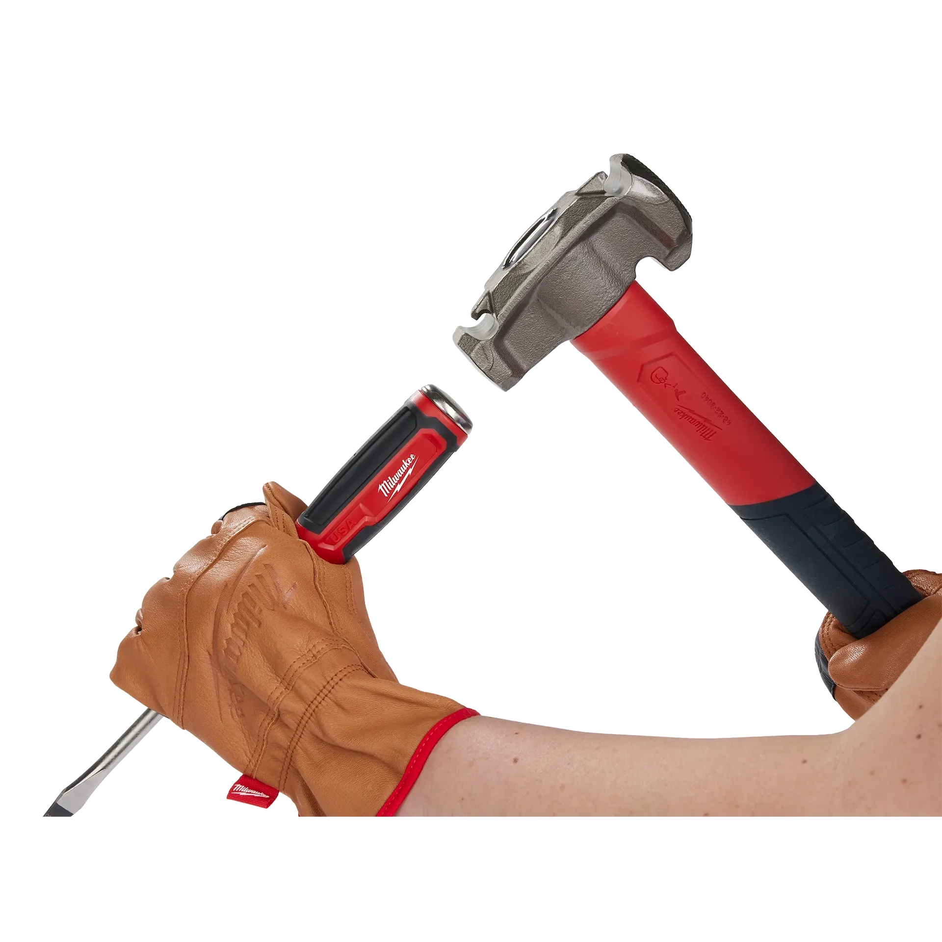 Milwaukee MT208 - 5/16" Slotted 6" Cushion Grip Demolition Screwdriver (USA)