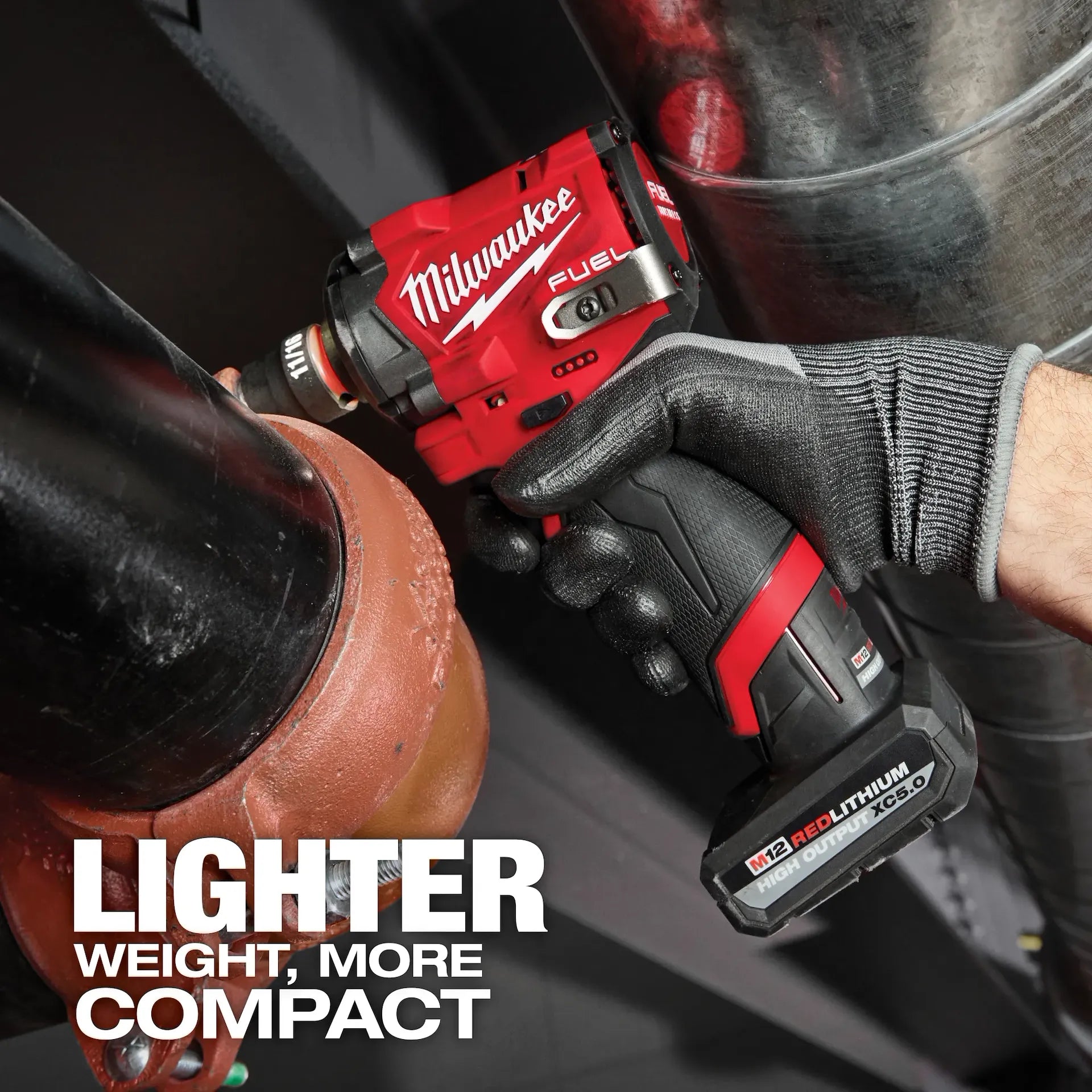Milwaukee 2563P-20 - M12 FUEL™ Stubby 1/2" Impact Wrench w/ Pin Detent