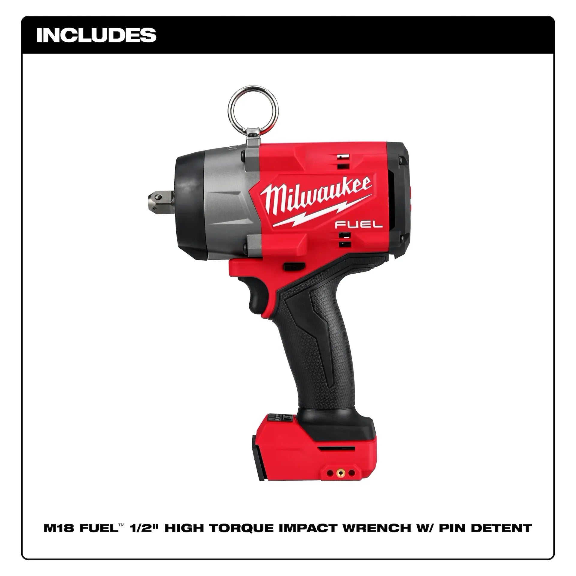 Milwaukee 2966-20 - M18 FUEL™ 1/2" High Torque Impact Wrench w/ Pin Detent