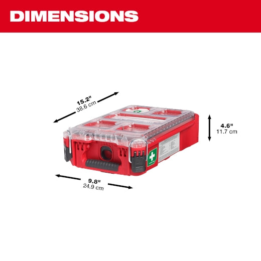 Milwaukee 48-73-8435C - PACKOUT First Aid Kit 79pc Class A Type III