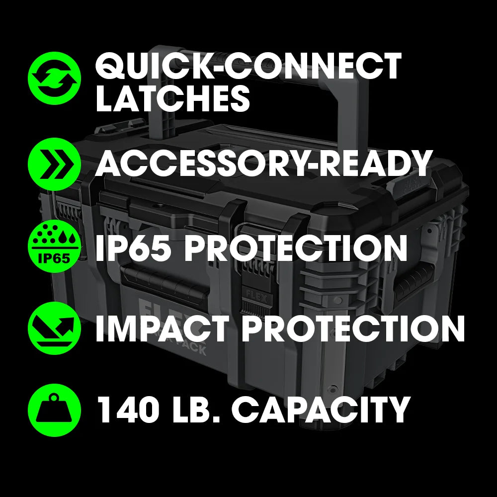 FLEX FS1102 - STACK PACK Medium Toolbox