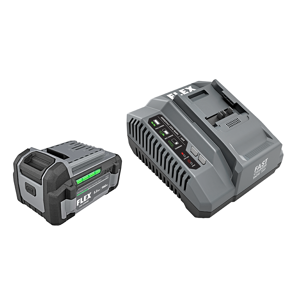 FLEX FX0411-1C - 24V 5.0AH Lithium-Ion Starter Kit