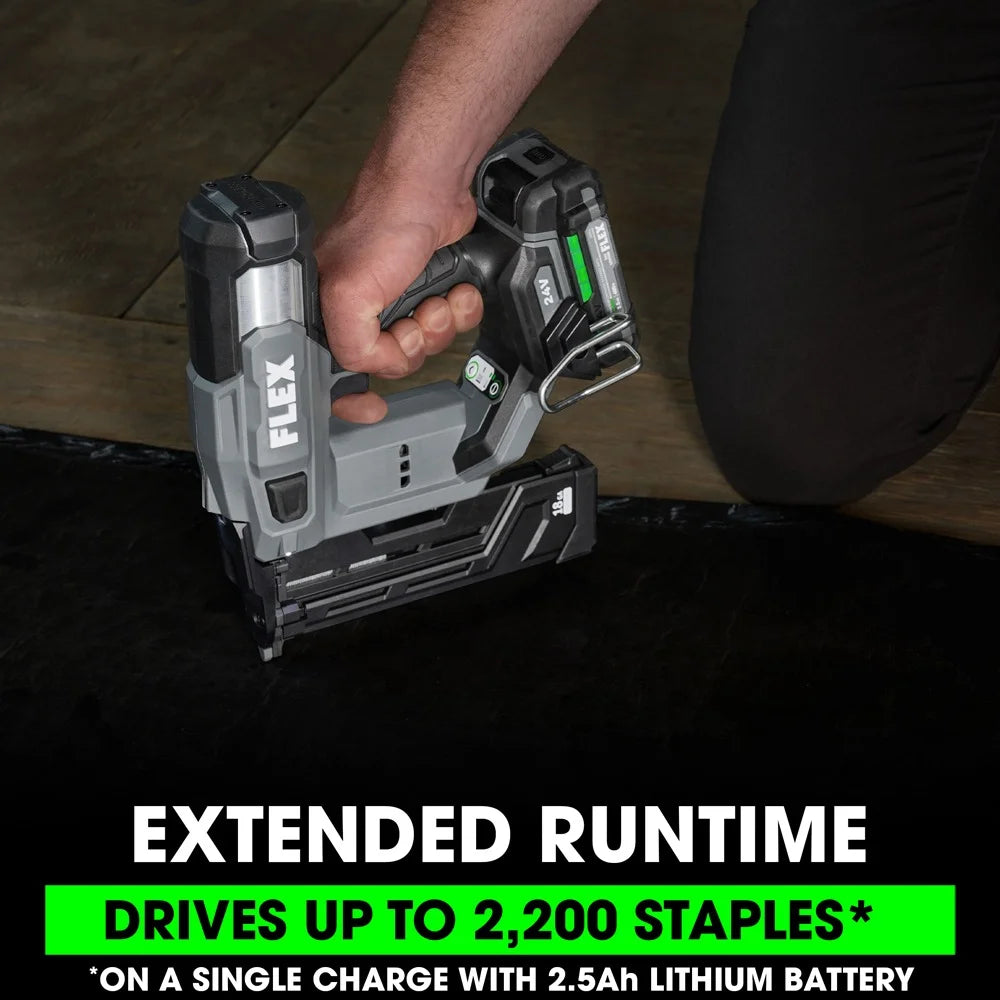 FLEX FX4511-1A - 24V 18Ga 1/4" Narrow Crown Stapler Kit