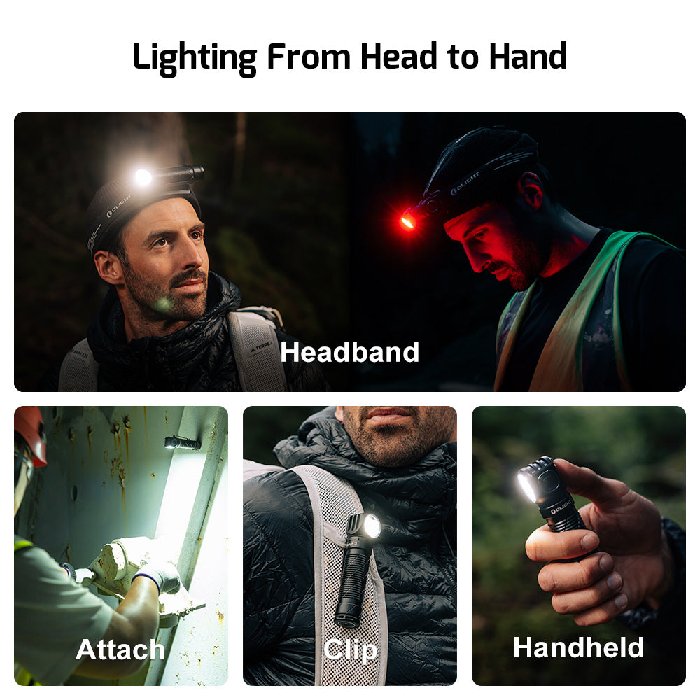 Olight Perun 3 Rechargeable Multifunction Headlamp