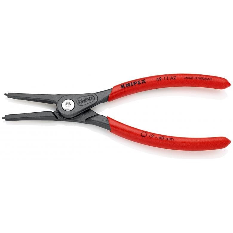 Knipex 4911A2 - 7 1/4" External Precision Snap Ring Pliers - Wise Line Tools