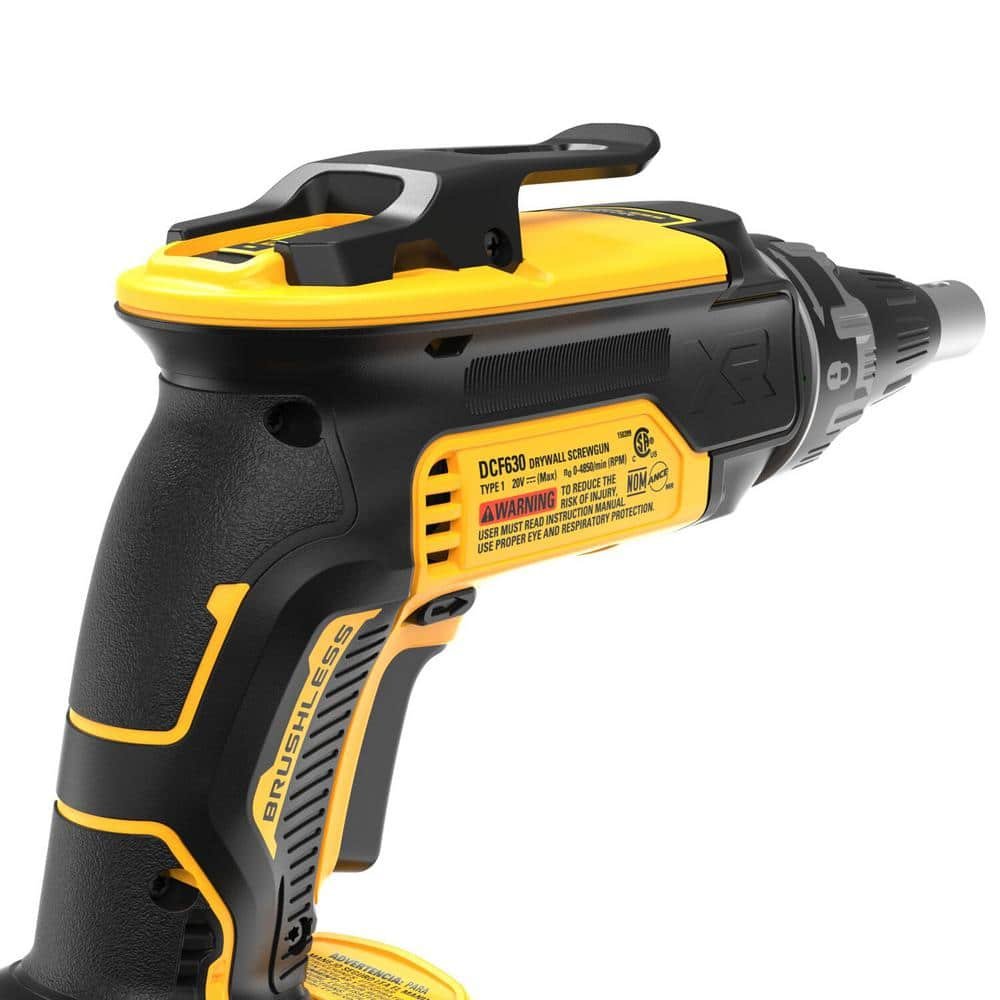 DEWALT DCF630B-20V MAX* XTREME Cordless Brushless Drywall Screwgun - Wise Line Tools