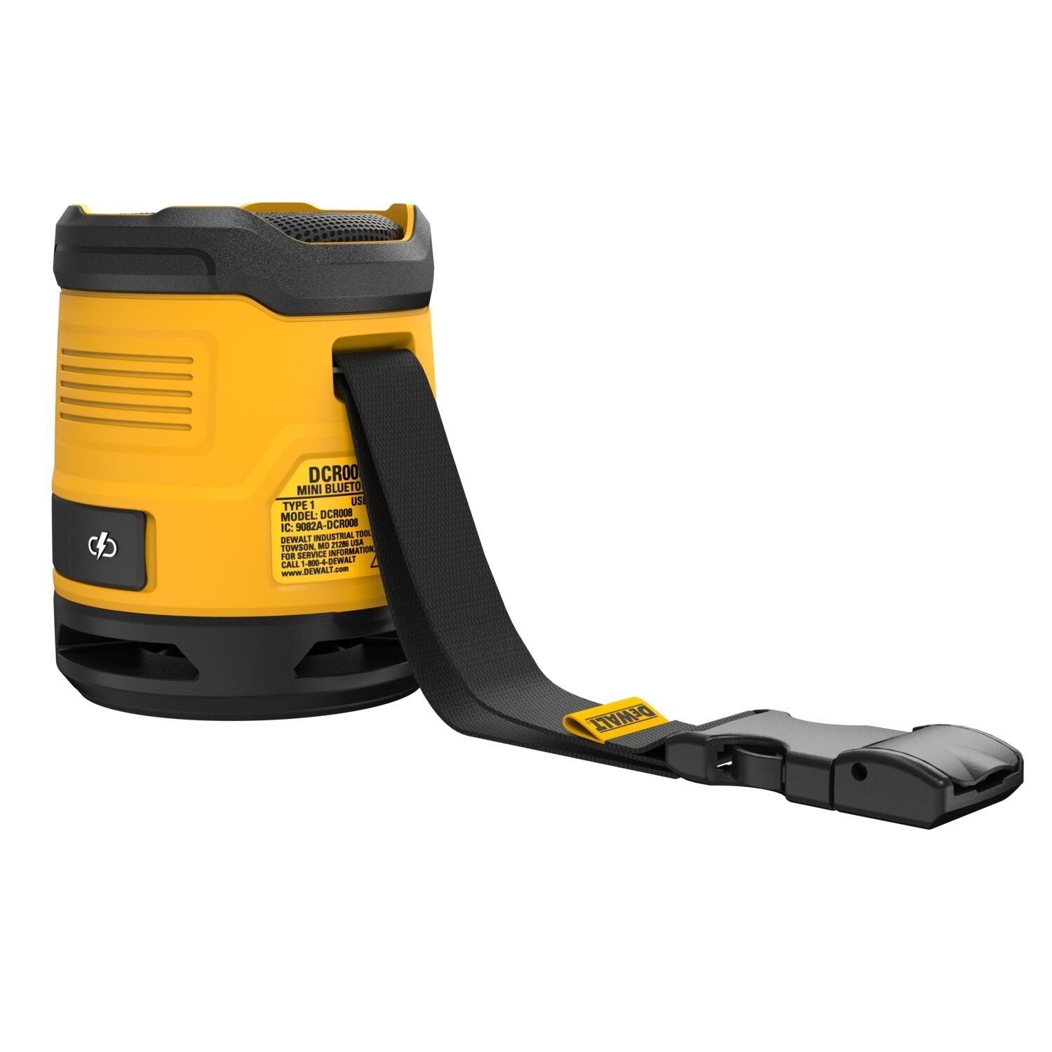 DEWALT DCR008-USB-C Rechargeable Bluetooth Speaker - Wise Line Tools