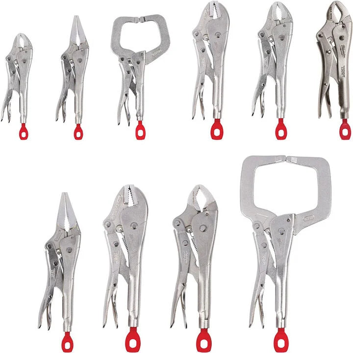 Milwaukee 48-22-3690 - 10Pc TORQUE LOCK Locking Pliers Kit