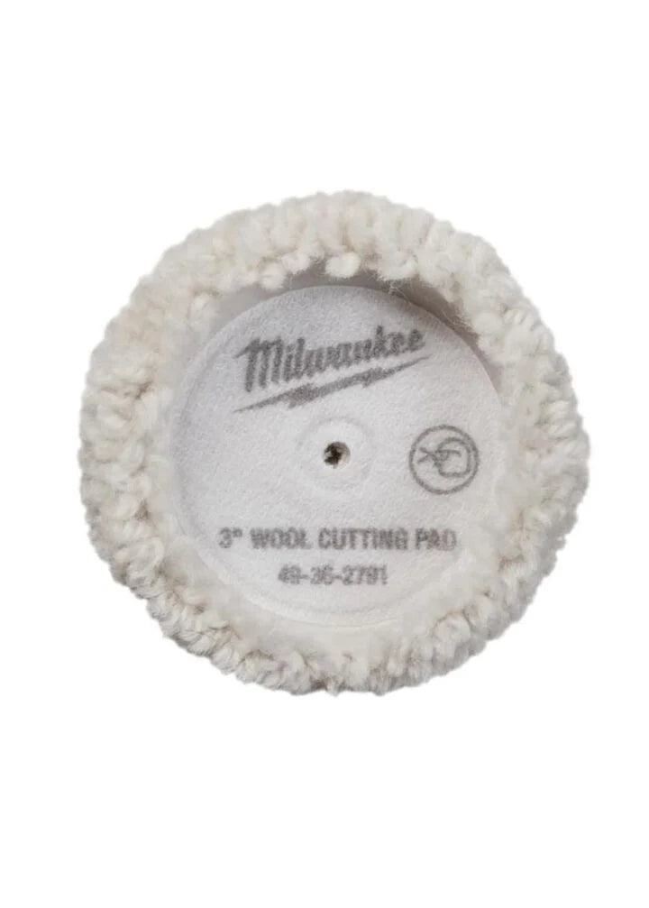 Milwaukee 49-36-5791 - 3 in. Wool Cutting Pad 5PC