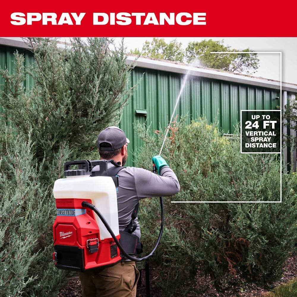 Milwaukee 3019-20PS - M18 4-Gallon Backpack Sprayer w/ SWITCH TANK