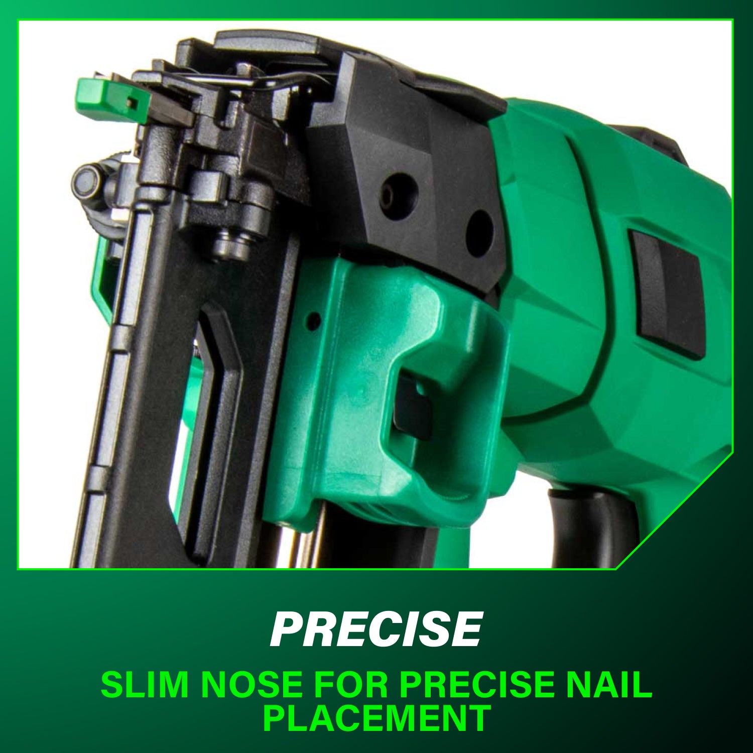 METABO HPT NT1865DSAM - 18V MultiVolt™ Brushless Pro 16-GA Straight Finish Nailer (1 x 2.0Ah)