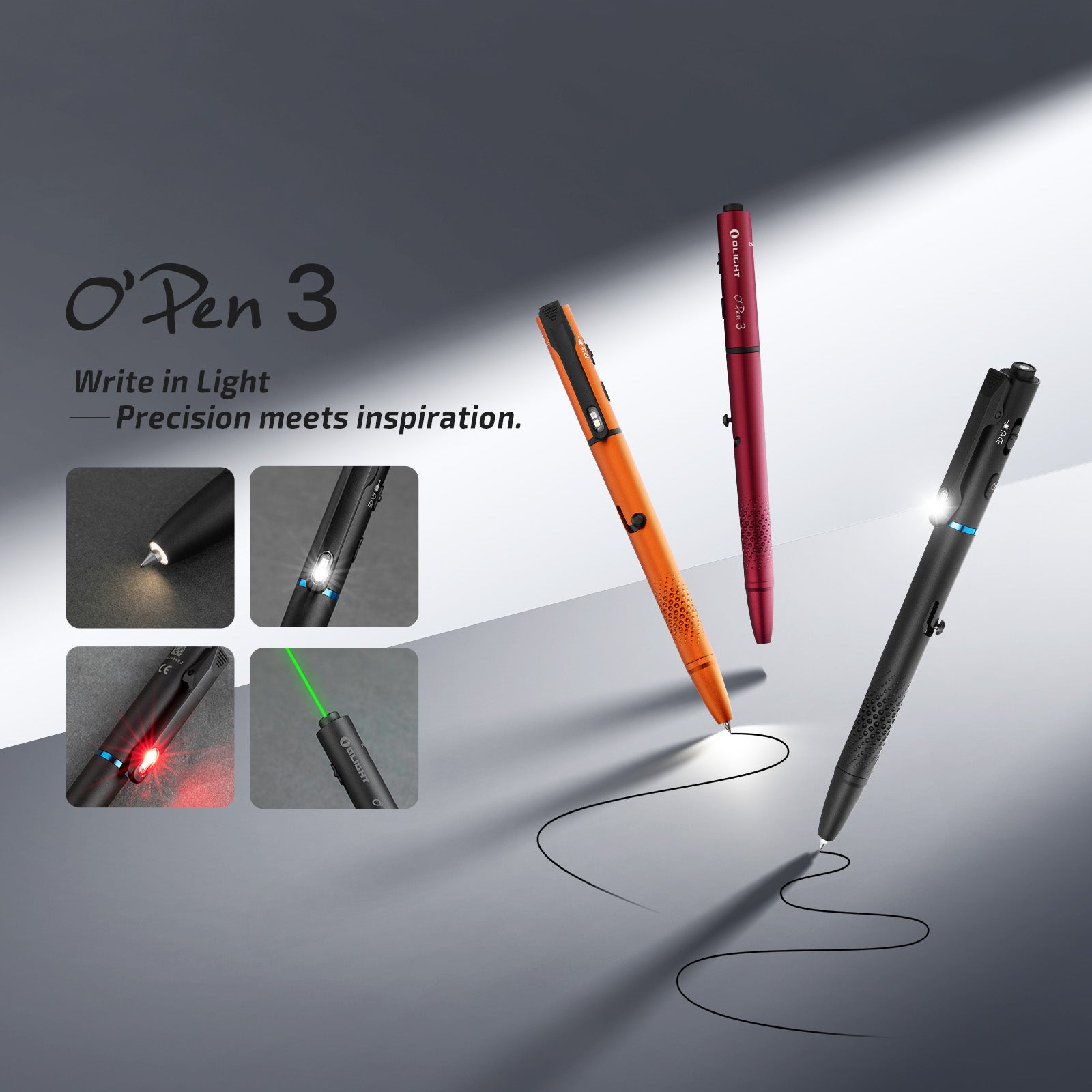 Olight O'Pen 3 Multifunctional Pen Light