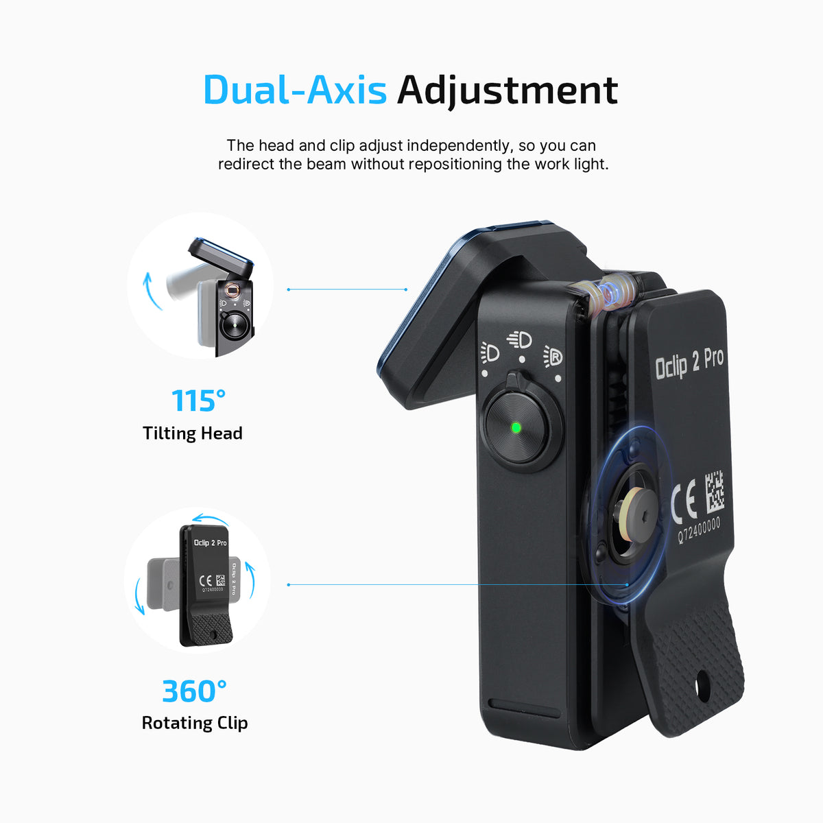 Olight Oclip 2 Pro EDC Clip Flashlight