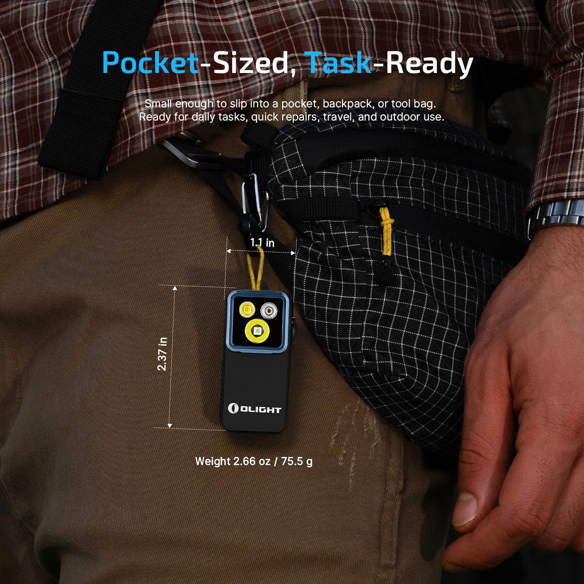 Olight Oclip 2 Pro EDC Clip Flashlight