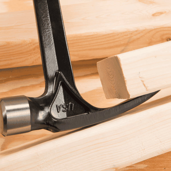 Estwing EB-19SM - Black Vinyl Gripped 19oz Ultra Series Milled Face Framing Hammer