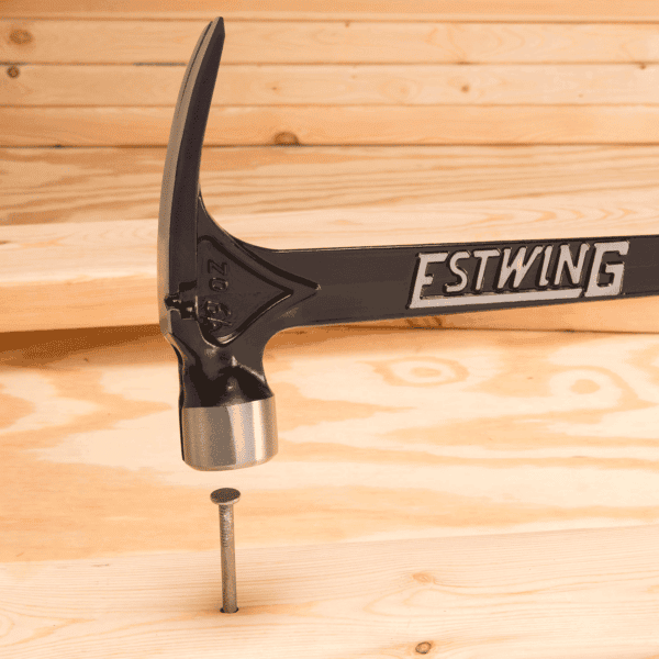 Estwing EB-15S - Black Vinyl Gripped 15oz Ultra Series Smooth Face Framing Hammer