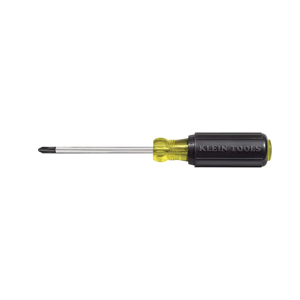 KLEIN KLE-603-4 - #2 Phillips Screwdriver, 4-Inch Round Shank