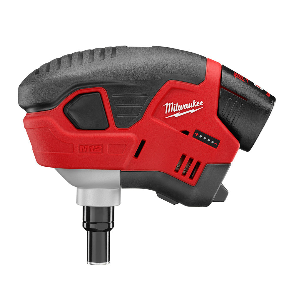 Milwaukee 2458-21 - M12™ Cordless Lithium-Ion Palm Nailer Kit - Wise Line Tools