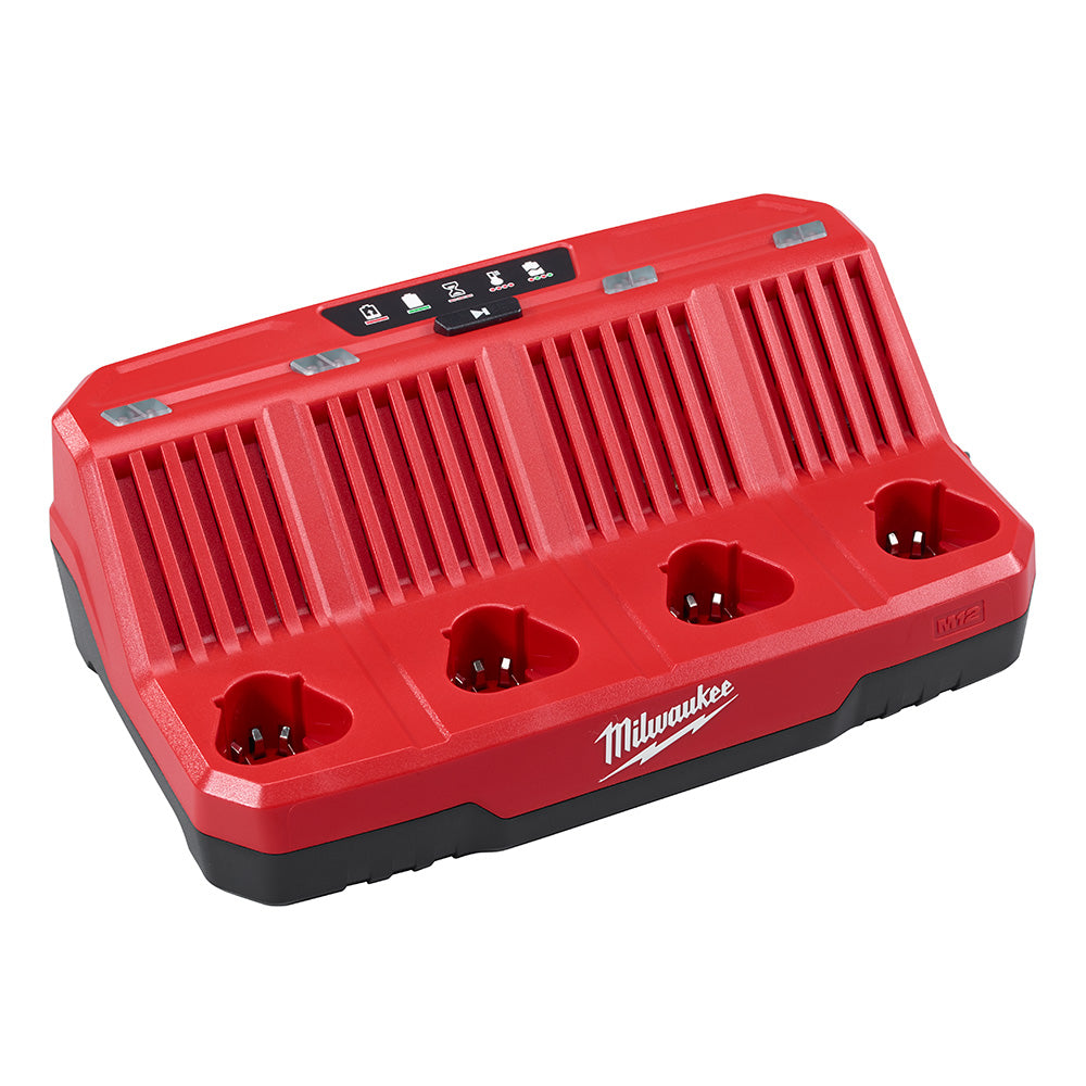 Milwaukee 48-59-1204 - M12™ 4-Bay Sequential Charger - Wise Line Tools