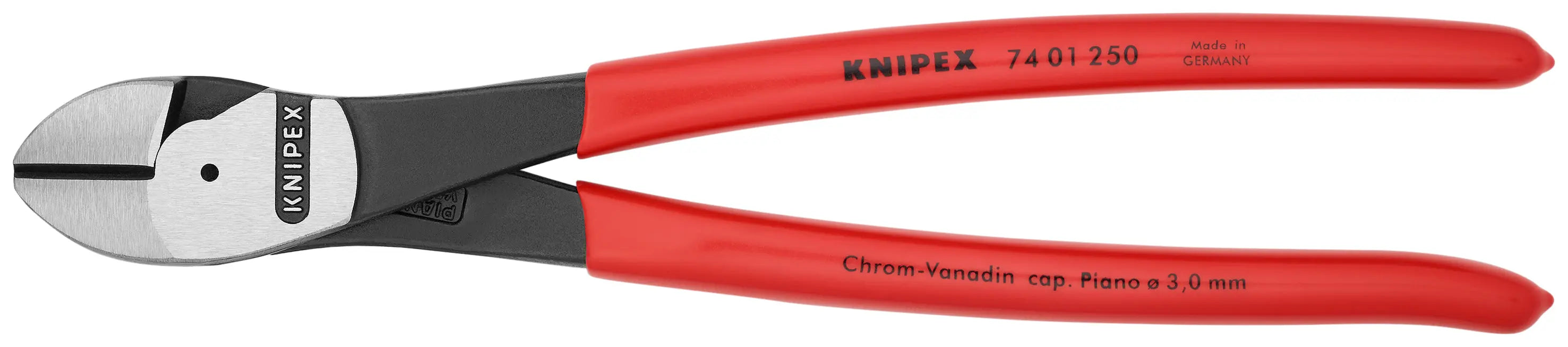 KNIPEX 7401250SBA - 10" High Leverage Diagonal Cutters