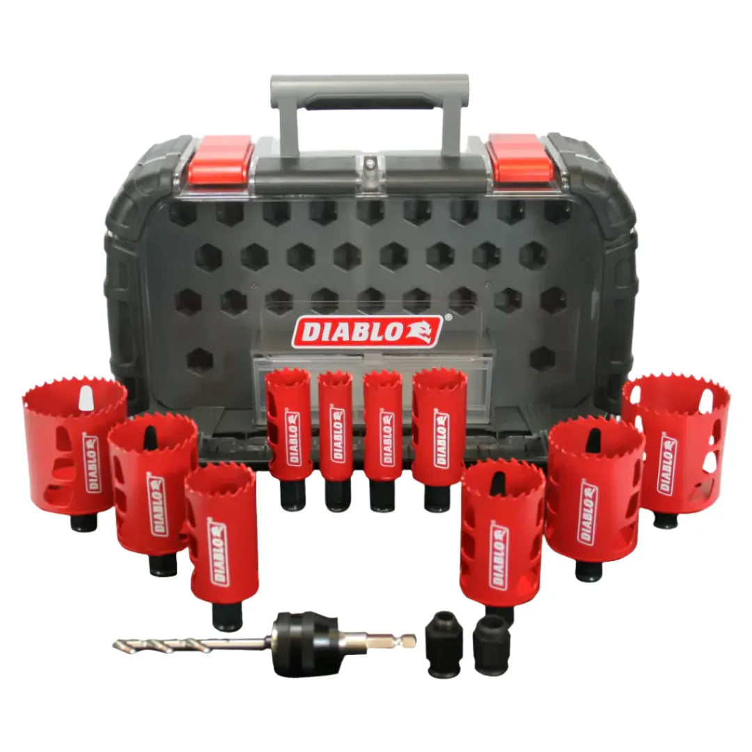 Diablo DHS14SGP - 14 Piece High Performance Hole Saw Set
