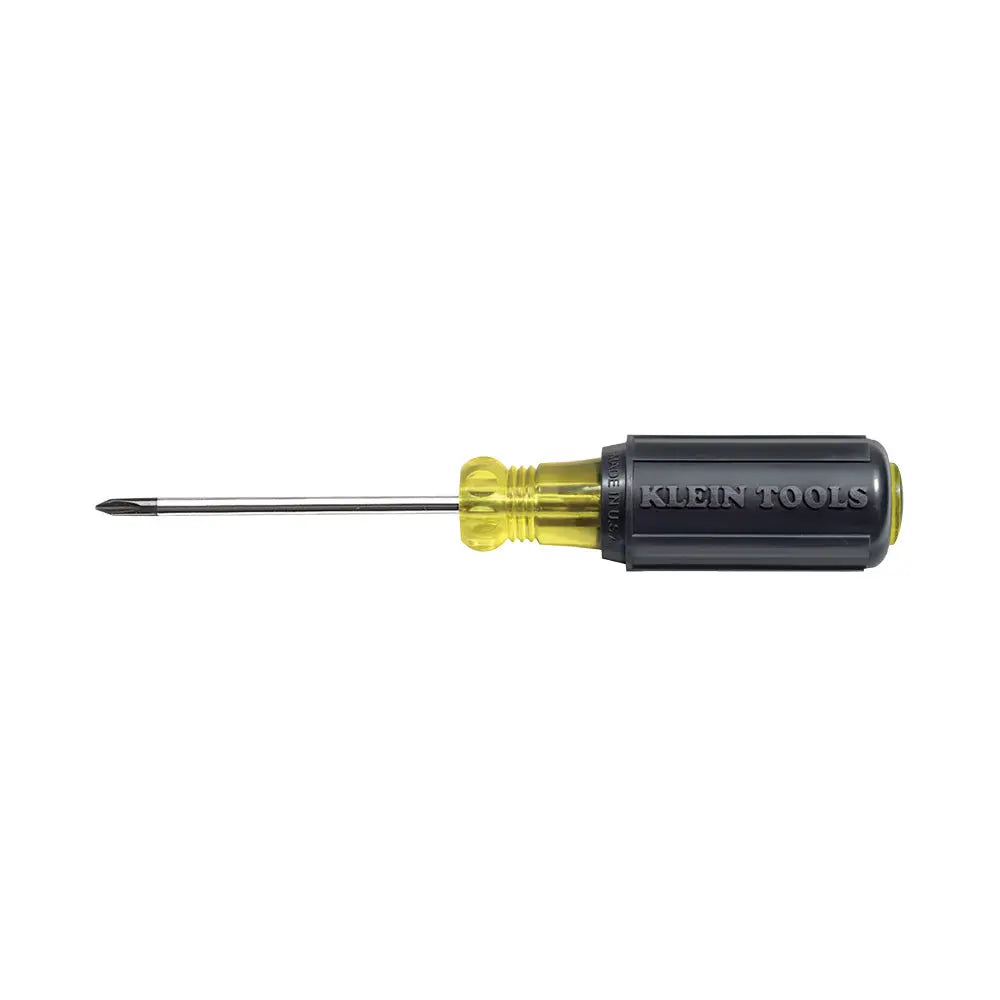 KLEIN KLE-603-3 - #1 Phillips Screwdriver, 3-Inch Round Shank