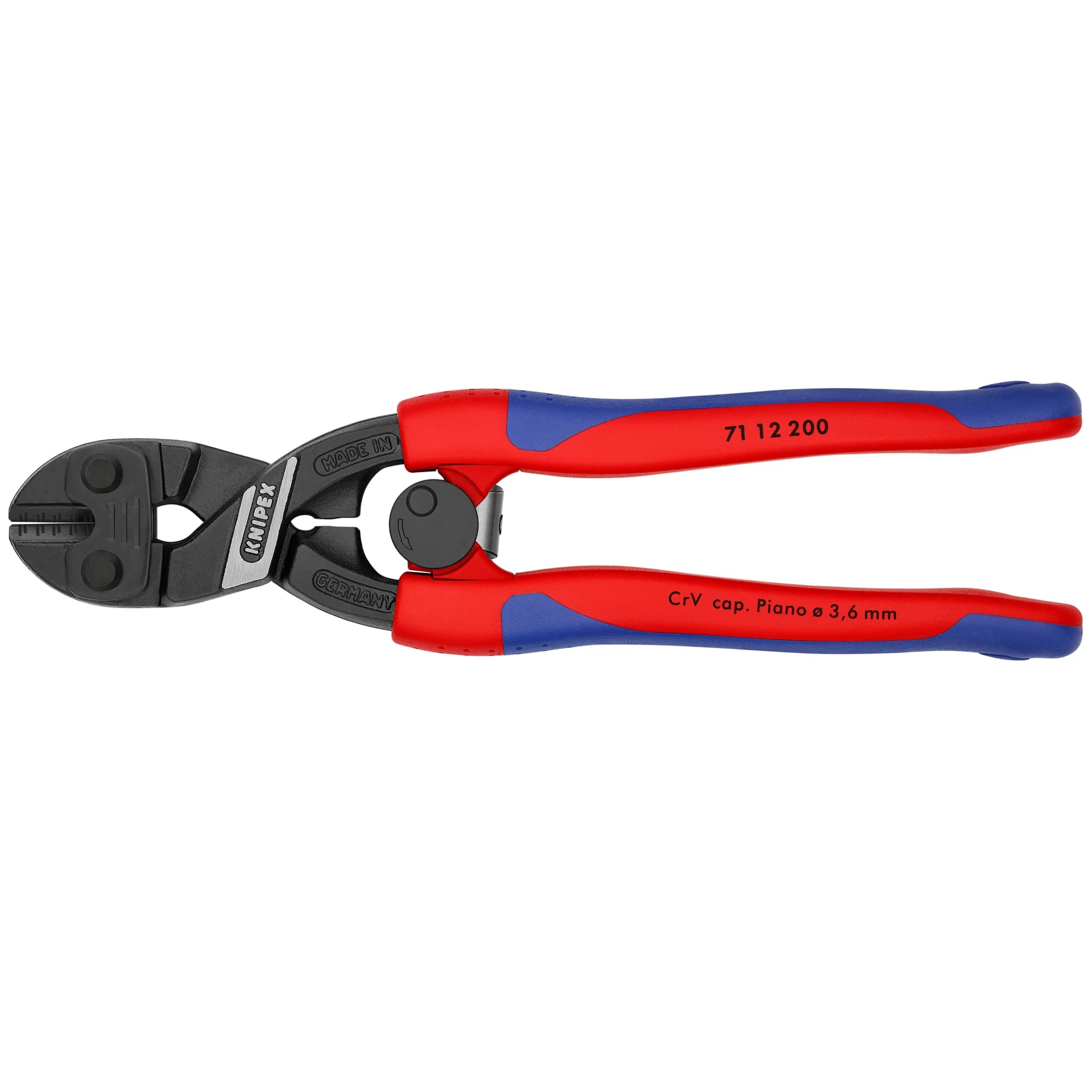KNIPEX 7112200SBA - 8" CoBolt® High Leverage Compact Bolt Cutters