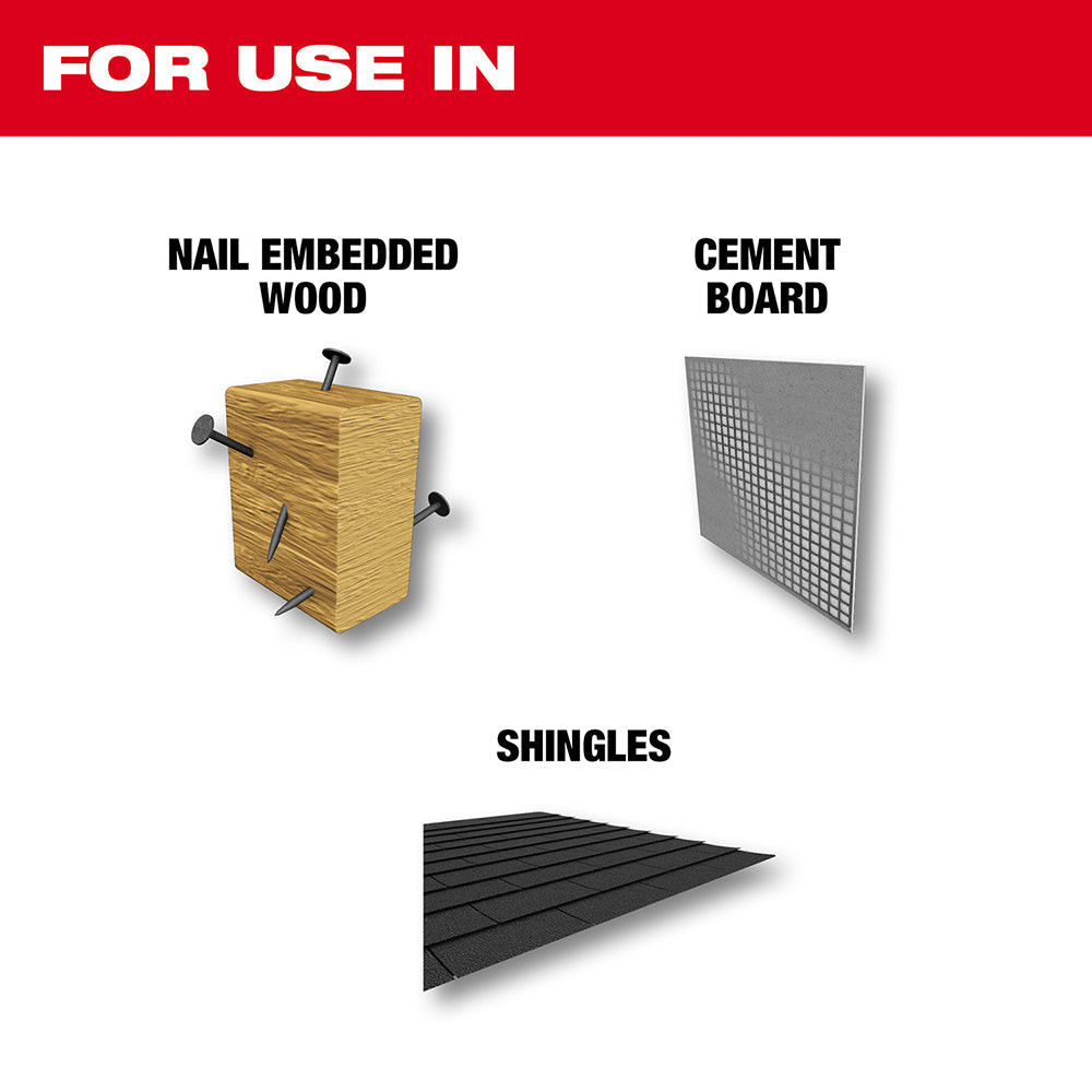 Milwaukee 48-00-5227 - The Ax™ with Carbide Teeth SAWZALL™ Blade 12 in. 5T