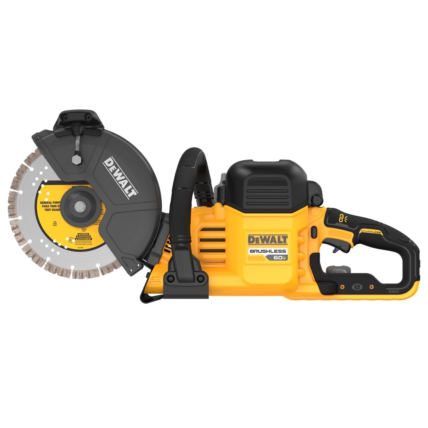 DEWALT DCS692X2-60V MAX* Brushless Cordless 9 in. Cut-Off Saw Kit