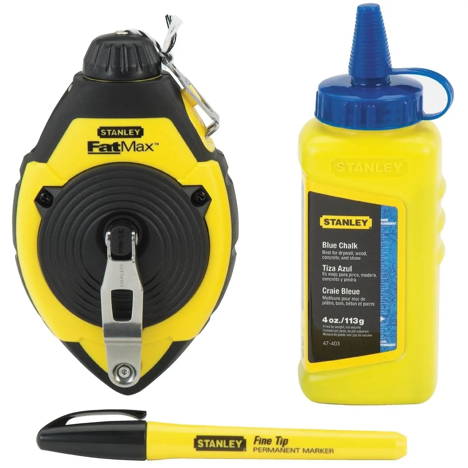 STANLEY FATMAX 47-681L - CHALK LINE 100'